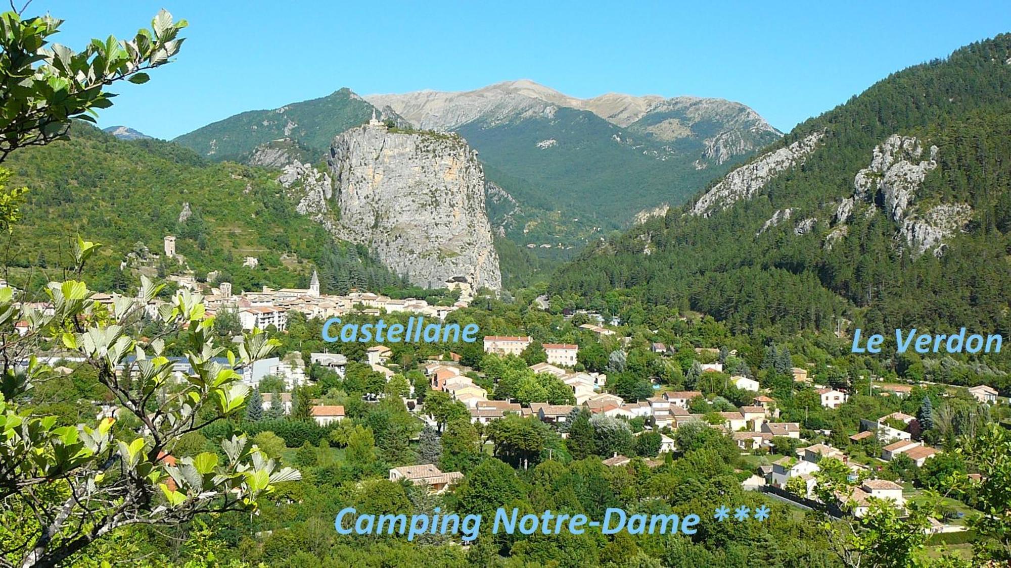 Camping Notre Dame Castellane Eksteriør bilde